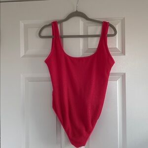 Abercrombie for the Trevor project one piece, hot pink, size L